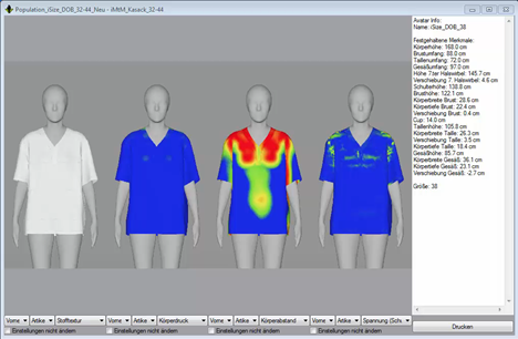 Simulation Viewer – simulation results for fit control